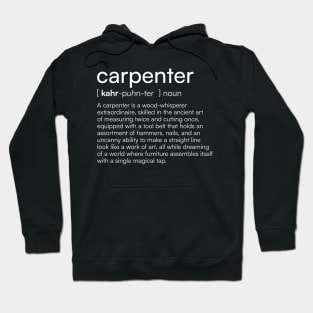 Carpenter definition Hoodie